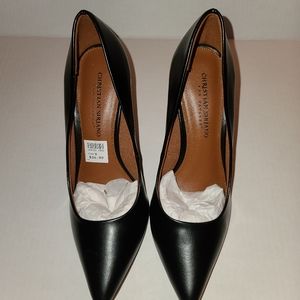 Christian Siriano Black Heels - NWT